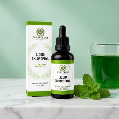 Clorofila Fresh · Gotas Verdes Sabor Menta