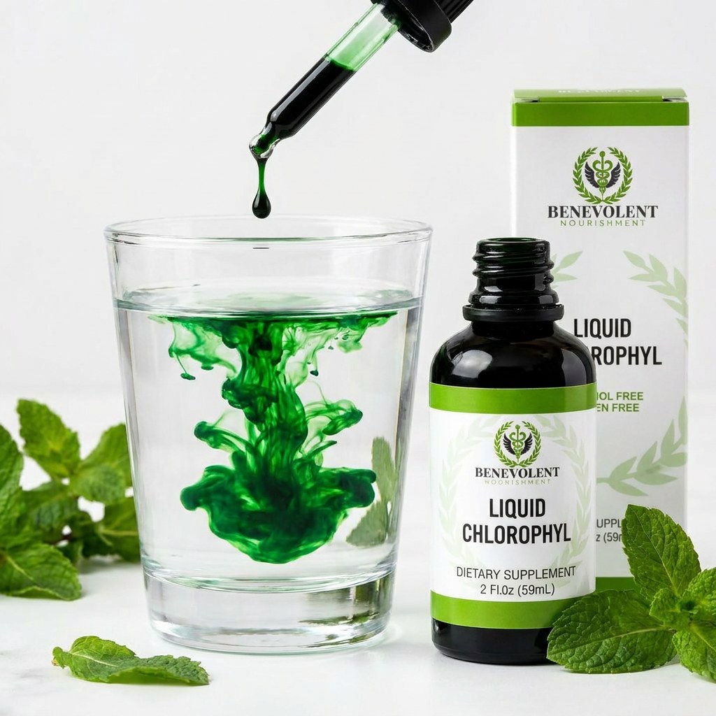 Clorofila Fresh · Gotas Verdes Sabor Menta