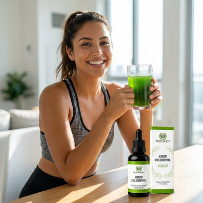 Clorofila Fresh · Gotas Verdes Sabor Menta
