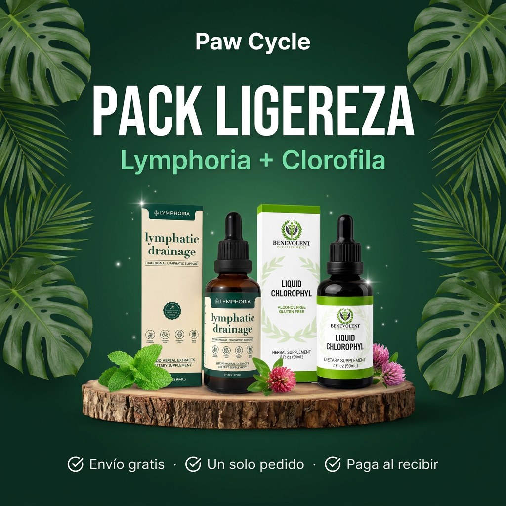 Lymphoria Gotas Ligereza · Drenaje Linfático Natural